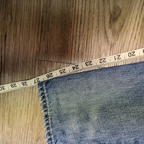 10/10 Ralph Lauren distressed "boyfriend" jeans, size 25, gorgeous! - Picture 6 of 7